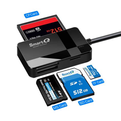 smart q card reader|mini multi usb card reader.